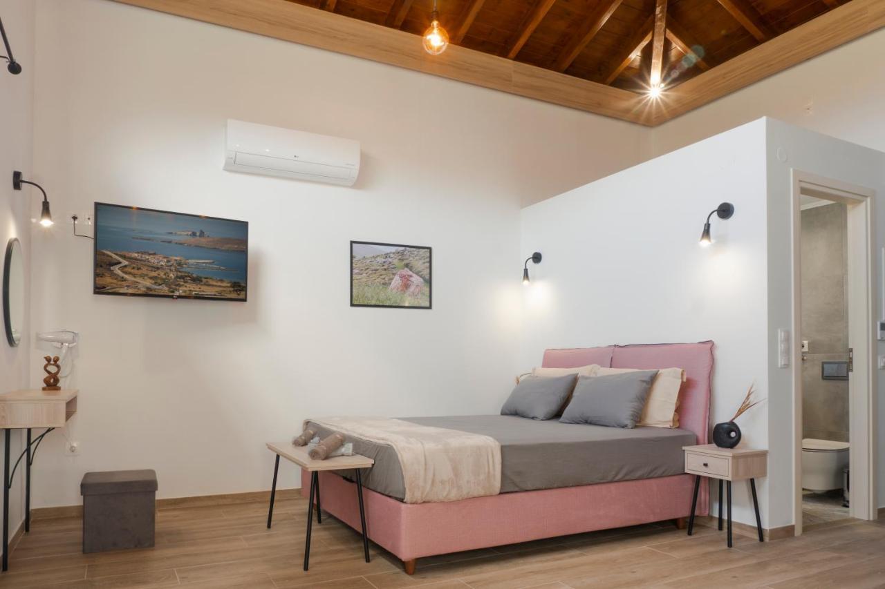 Apolithon Premium Houses Sígrion Esterno foto