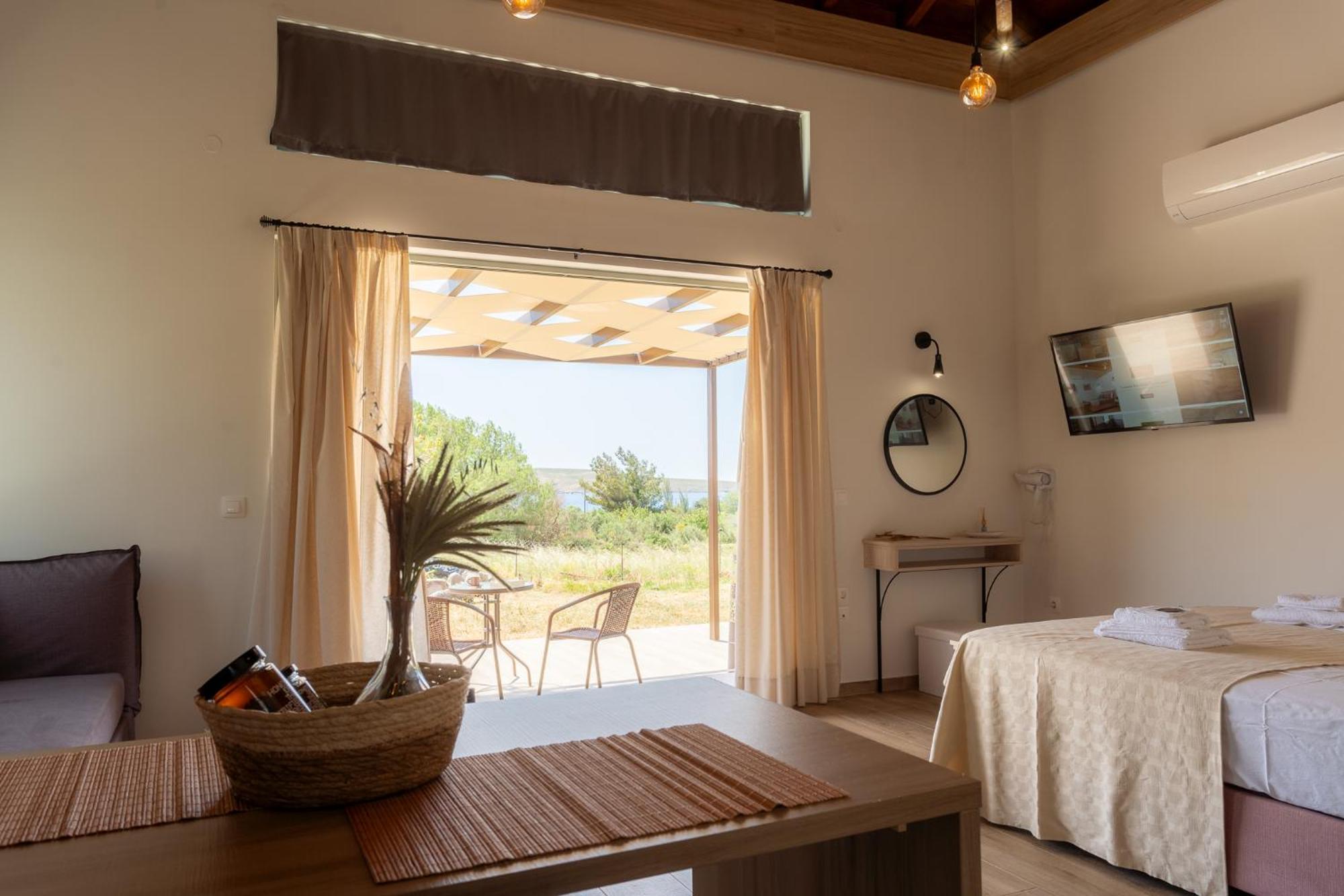 Apolithon Premium Houses Sígrion Esterno foto