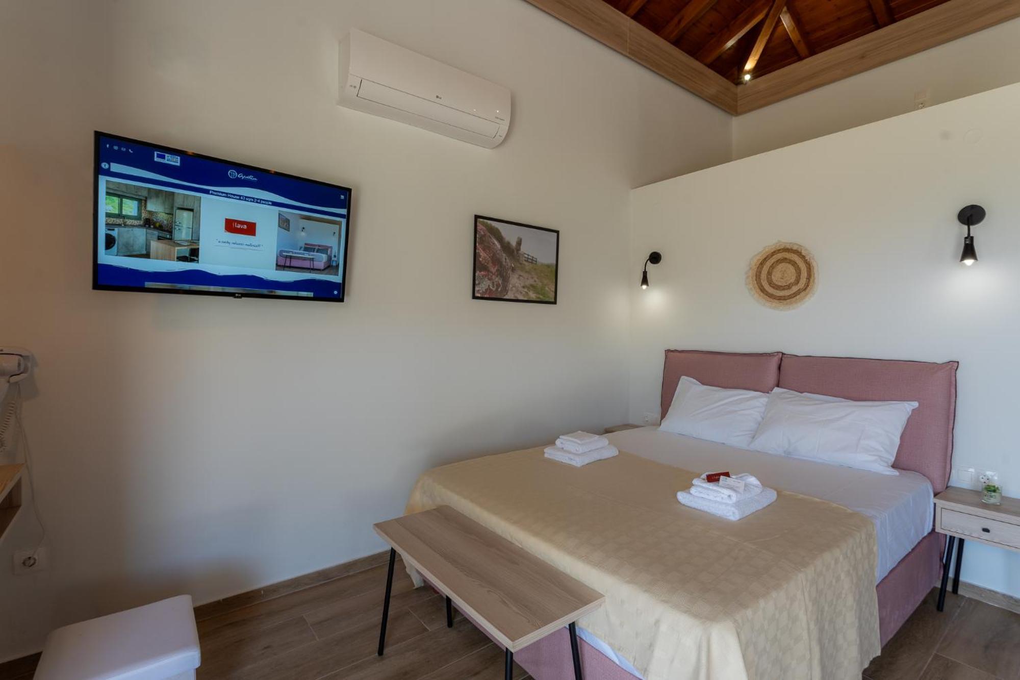 Apolithon Premium Houses Sígrion Esterno foto