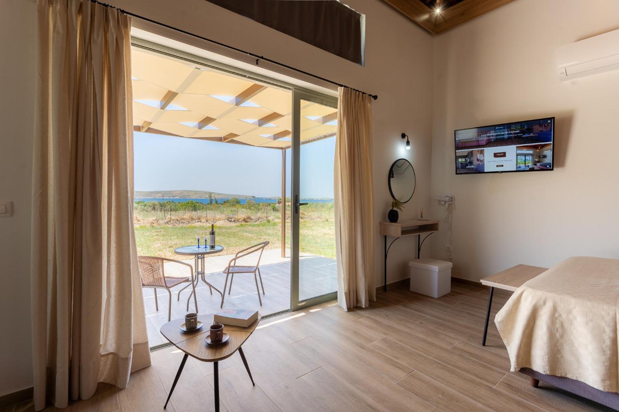 Apolithon Premium Houses Sígrion Esterno foto