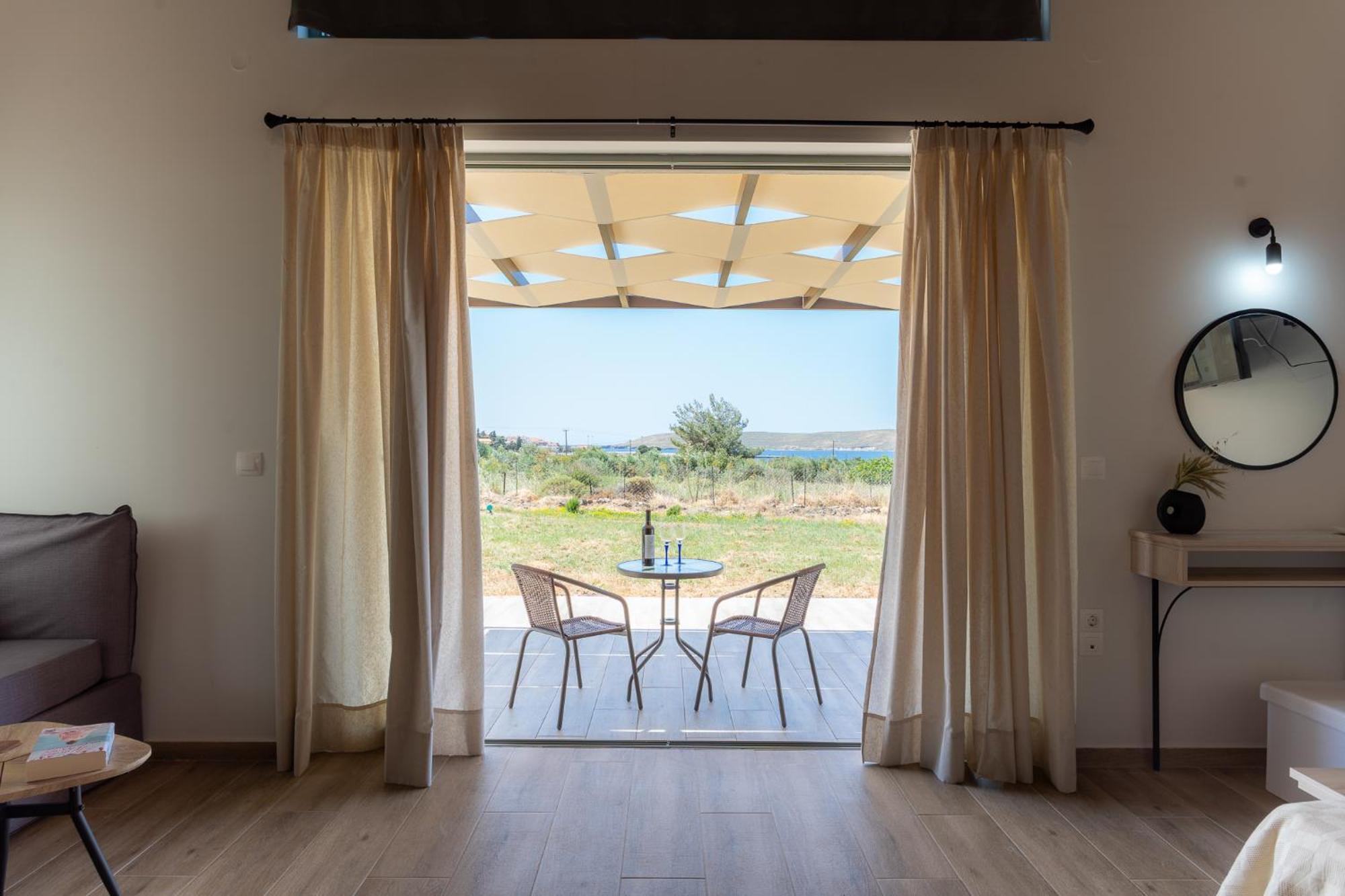 Apolithon Premium Houses Sígrion Esterno foto