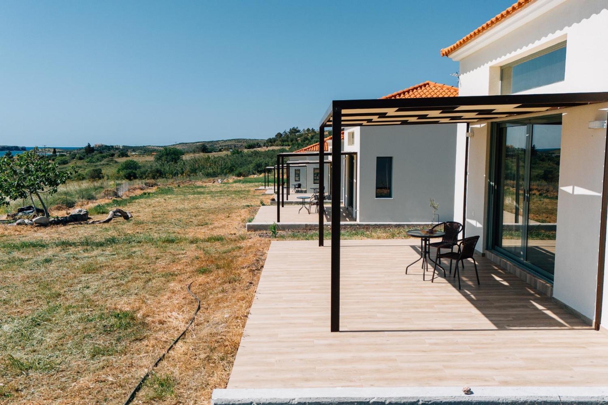 Apolithon Premium Houses Sígrion Esterno foto